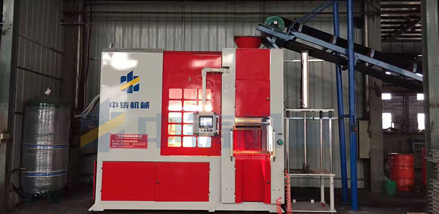 開山集團(tuán)成功購買了Z5161型號的全自動造型機