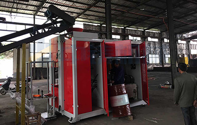 全自動鑄造造型機(jī)安裝現(xiàn)場