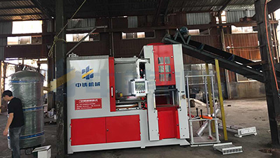 全自動造型機(jī)浙江安裝現(xiàn)場