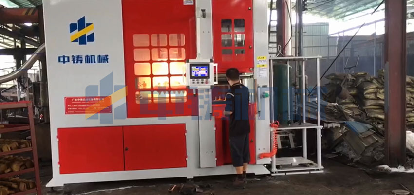 造型機鑄造視頻，操作簡單，省人工